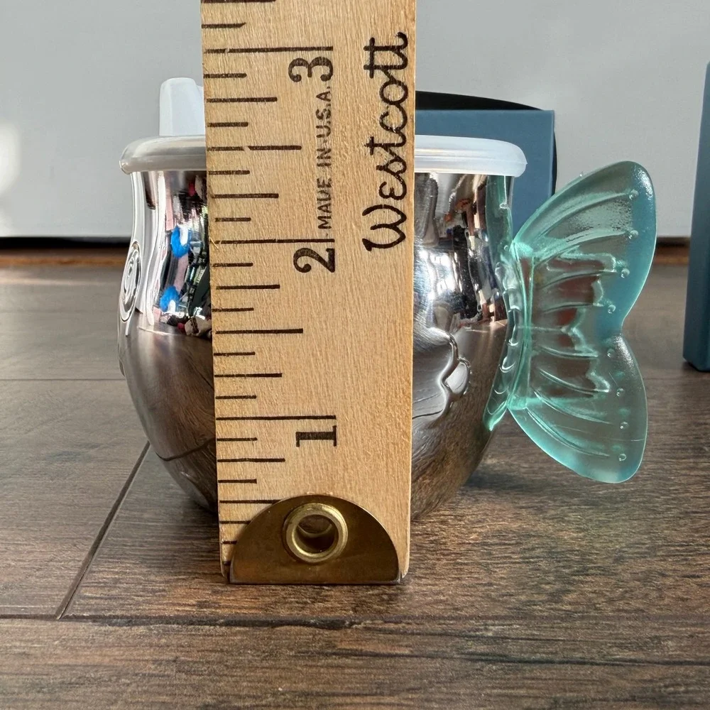 Reed & Barton SeaTails Fish Cup Kids One Size‎ Silver